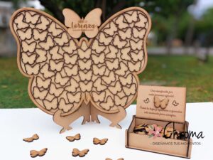 Cuadro de firmas MARIPOSA NATURAL